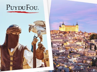 Toledo y Puy du Fou: 2 entradas y acceso a show nocturno y 1 noche en hotel de 4* o 5*