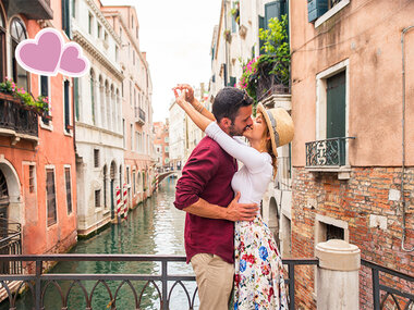 Coffret cadeau Saint-Valentin : un séjour romantique à Venise