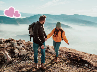 Coffret cadeau Saint-Valentin : un séjour romantique à la montagne