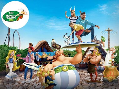 Billets pour le Parc Astérix : 2 entrées adulte en 2025