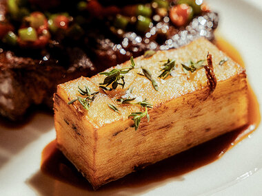 7-retters middag hos Restaurant Gabrielle for 2