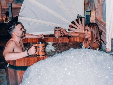 Beer Spa Madrid: circuito spa y masaje de piernas o espalda para 1 persona