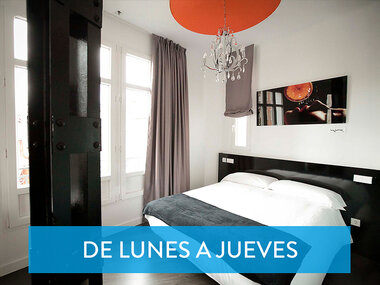 Un oasis en la Gran Vía de Madrid: 1 noche y desayuno en Vitium Urban Suites
