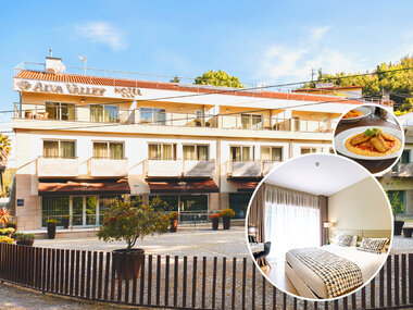 Coímbra inolvidable: 2 noches con desayuno y cena en el exclusivo Alva Valley Hotel 4*