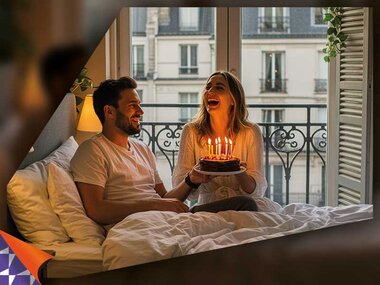Cumpleaños para viajeros con 1 noche por Europa