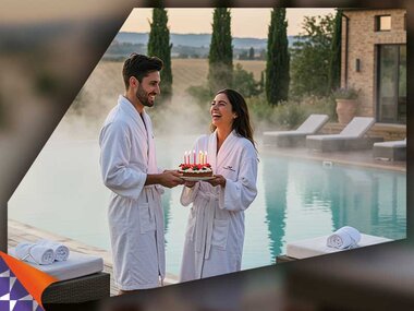 Compleanno in spa: 1 ingresso per 2 amanti del benessere