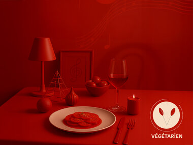 Les Goûts et les Couleurs : dîner végétarien immersif autour de la tomate avec musique live le 3 juillet à Paris