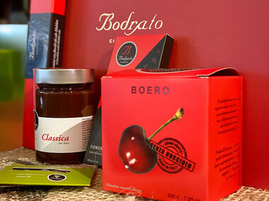 1 Bodrato Box con delizie gourmet al cioccolato