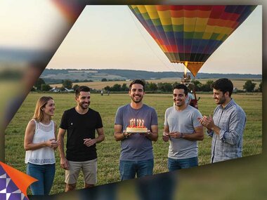 Anniversaire sensationnel dans les airs pour 1 personne