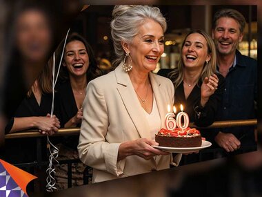 Joyeux anniversaire ! Pour femme 60 ans