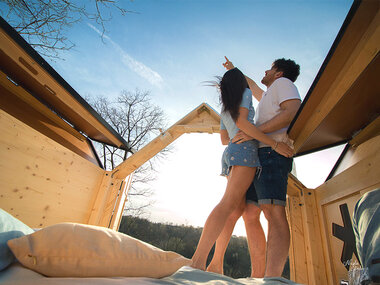 Rimirar le stelle: 1 notte in una StarsBox ad Asti in Piemonte