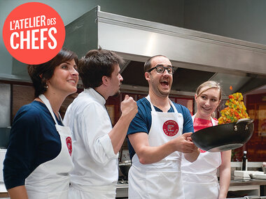 Cours de cuisine Le Menu Express pour 1 personne avec l'Ateliers des Chefs