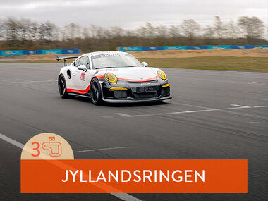 Kør racerbil: 3 omgange i Porsche GT3 RS på Jyllandsringen