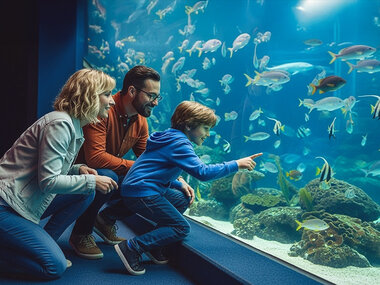 Eintritt ins SEA LIFE Oberhausen für 2 Erwachsene und 1 Kind