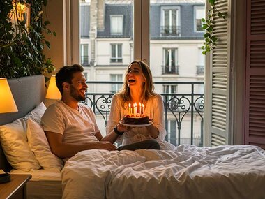 Cumpleaños para viajeros con 1 noche por Europa