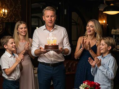 ¡Muchas felicidades, papá!