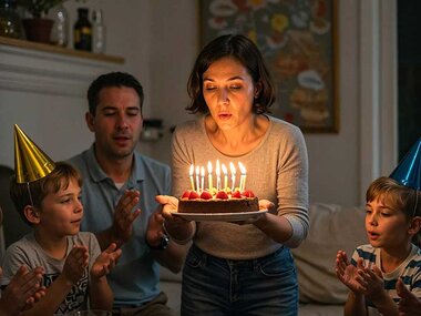 Feliz cumpleaños, mamá