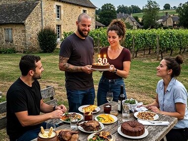 Anniversaire gourmand pour un duo explorateur