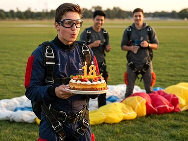 Buon compleanno! 1 esperienza di volo per i tuoi 18 anni