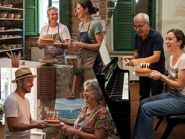 Auguri originali: tante attività su misura per te