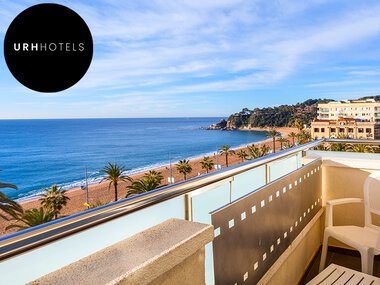 URH Hotel Excelsior, Lloret de Mar: 1 noche, desayuno y copa de cava