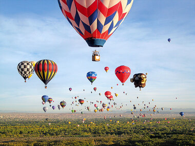 De Ardennen van boven: ballonvaart met champagne voor 2