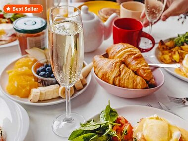 Brunch avec bulles en Belgique