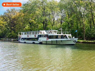 Un dimanche en Campine : promenade en bateau avec brunch, barbecue ou menu à 3 plats pour 2 personnes