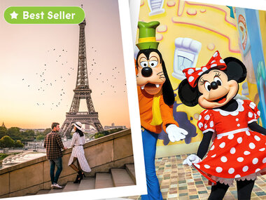 Disneyland® Paris (2 parken) incl. overnachting in Parijs voor 2 personen