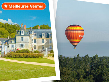 Séjour romantique et vol en montgolfière