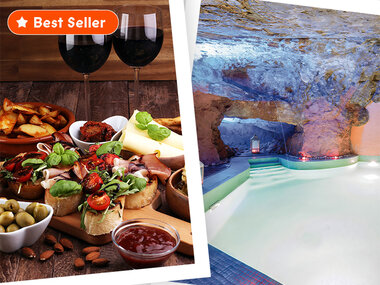 Piccoli piaceri per 2: 1 aperitivo o degustazione e accesso Spa