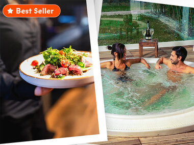 Insieme tra gusto e relax: 2 notti con 2 cene e 1 accesso Spa