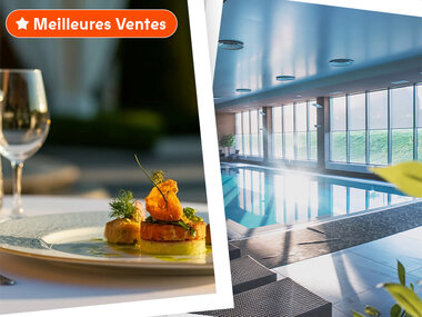 Séjour gastronomique dans un hôtel 4* avec spa