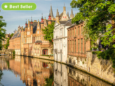 Séjour d'une nuit en hôtel 4 étoiles à Bruges