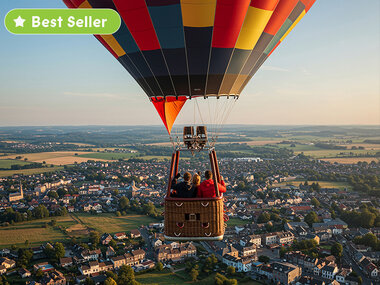 Adembenemende ballonvlucht voor 2 personen in Vlaanderen