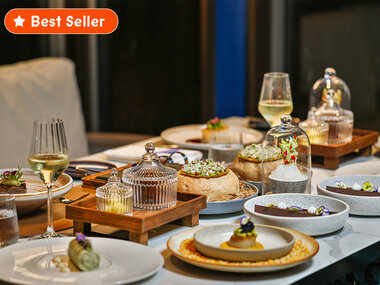 Luksuriøst ophold med middag for 2