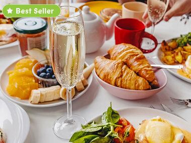 Brunch avec bulles en Belgique