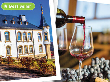 Nuit unique avec dégustation de vins dans un château ou un manoir