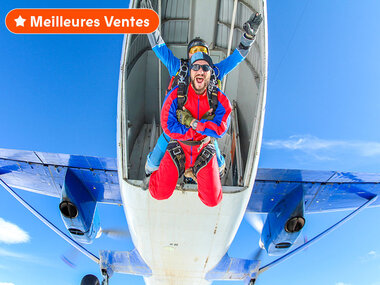 1 saut incroyable en parachute proche de Paris