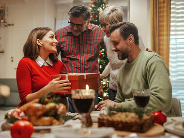Plaisir de Noël : 1 nuit avec spa et dîner