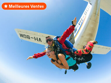 Saut en parachute tandem