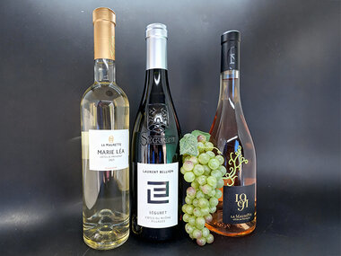 Coffret de vins ARTETVINO : 3 bouteilles à partager