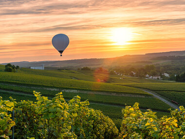 Vol en montgolfière en semaine près de Reims