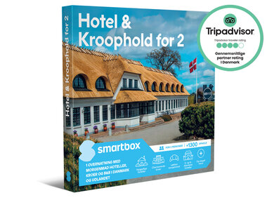 Hotel & Kroophold for 2