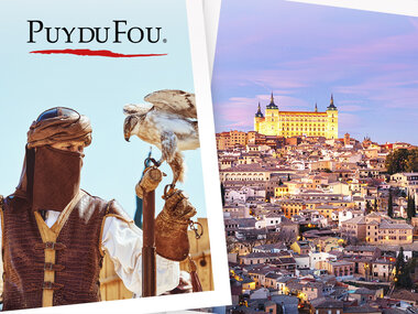 Toledo y Puy du Fou: 2 entradas y acceso a show nocturno y 1 noche en hotel de 4* o 5*