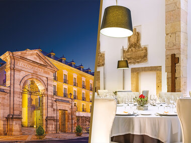1 noche en el Parador de La Granja 4* y menú gourmet en Restaurante Villena, Segovia