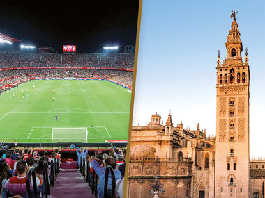 ¡Planazo en Sevilla!: 1 entrada al Estadio Ramón Sánchez-Pizjuán y 1 noche con desayuno