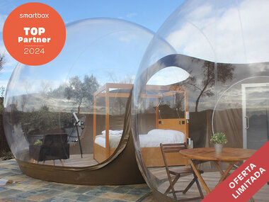 Glamping Zielo de Levante: 1 noche en burbuja Premium Eros para 2 personas