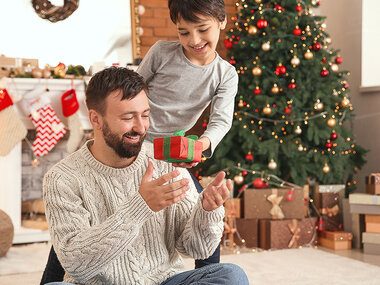 Querido papá, ¡feliz Navidad!