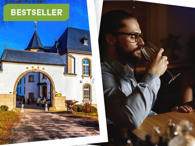 Bijzondere overnachting met wijnproeverij in kasteel of landgoed